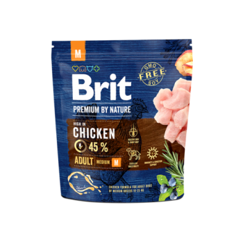 BRIT PREMIUM by nature ΣΚΥΛΟΥ JUNIOR MEDIUM 1kg BRIT PREMIUM by nature ΣΚΥΛΟΥ JUNIOR MEDIUM 1kg